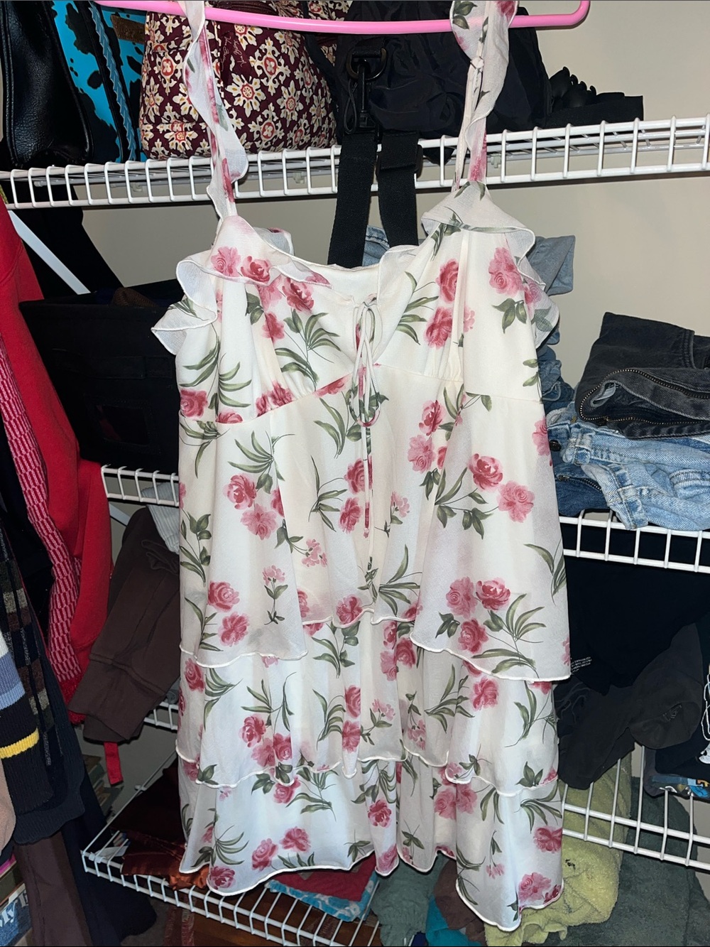 floral babydoll dress
